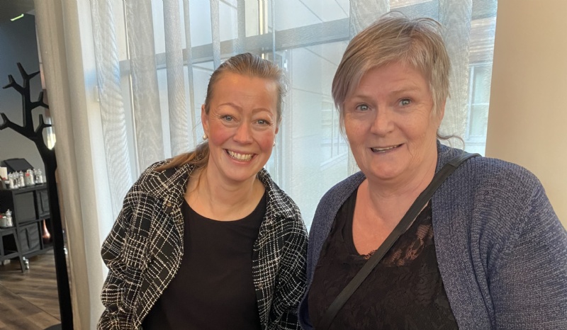 Vibeke Therese Mostad og Inga Bjørnevoll