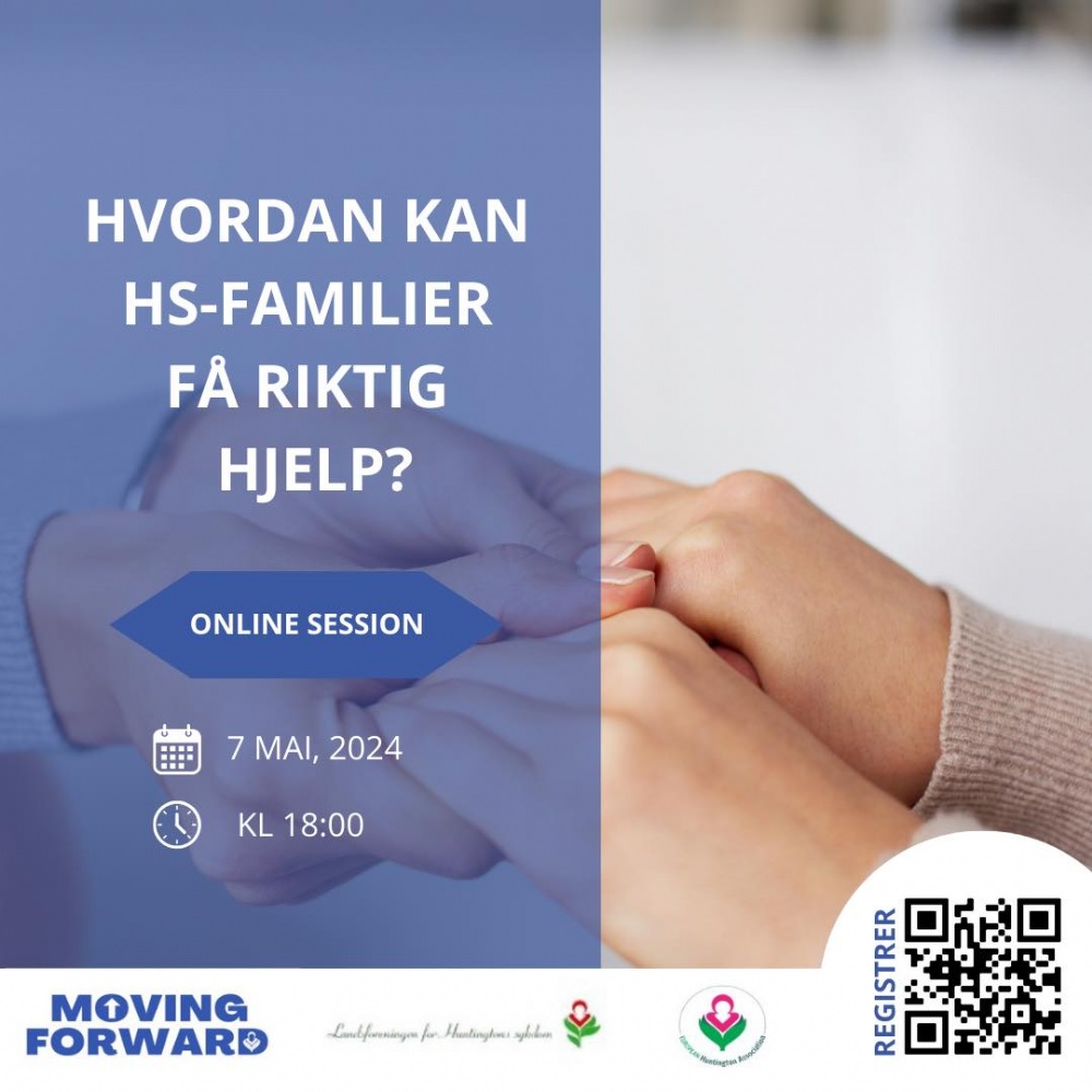 Hvordan kan HS-familier få riktig hjelp? Nettmøte 7. mai kl. 18.00