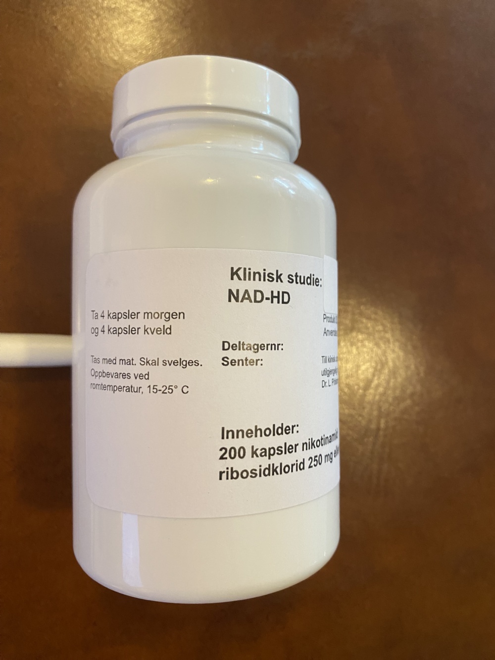 Økonomisk støtte til deltakere i NAD-HD-studien.