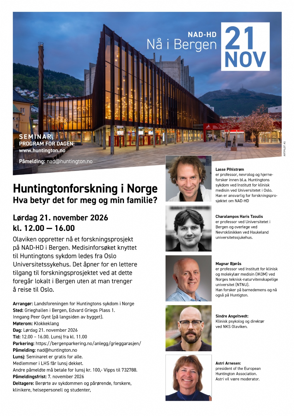 Oppstart av NAD-HD studien i Bergen