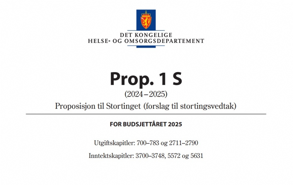 Statsbudsjettet 2025 - Fagnettverk Huntington